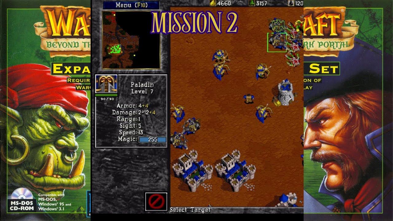 WARCRAFT 2 - BEYOND THE DARK PORTAL - HUMANS MISSION 2