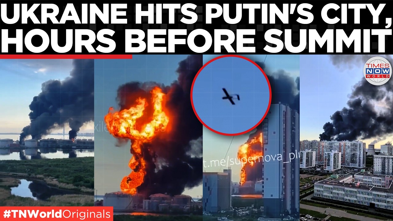 KYIV ROCKS RUSSIA: Ukraine Strikes St. Petersburg Hours Before Putin's Mega Economic Summit