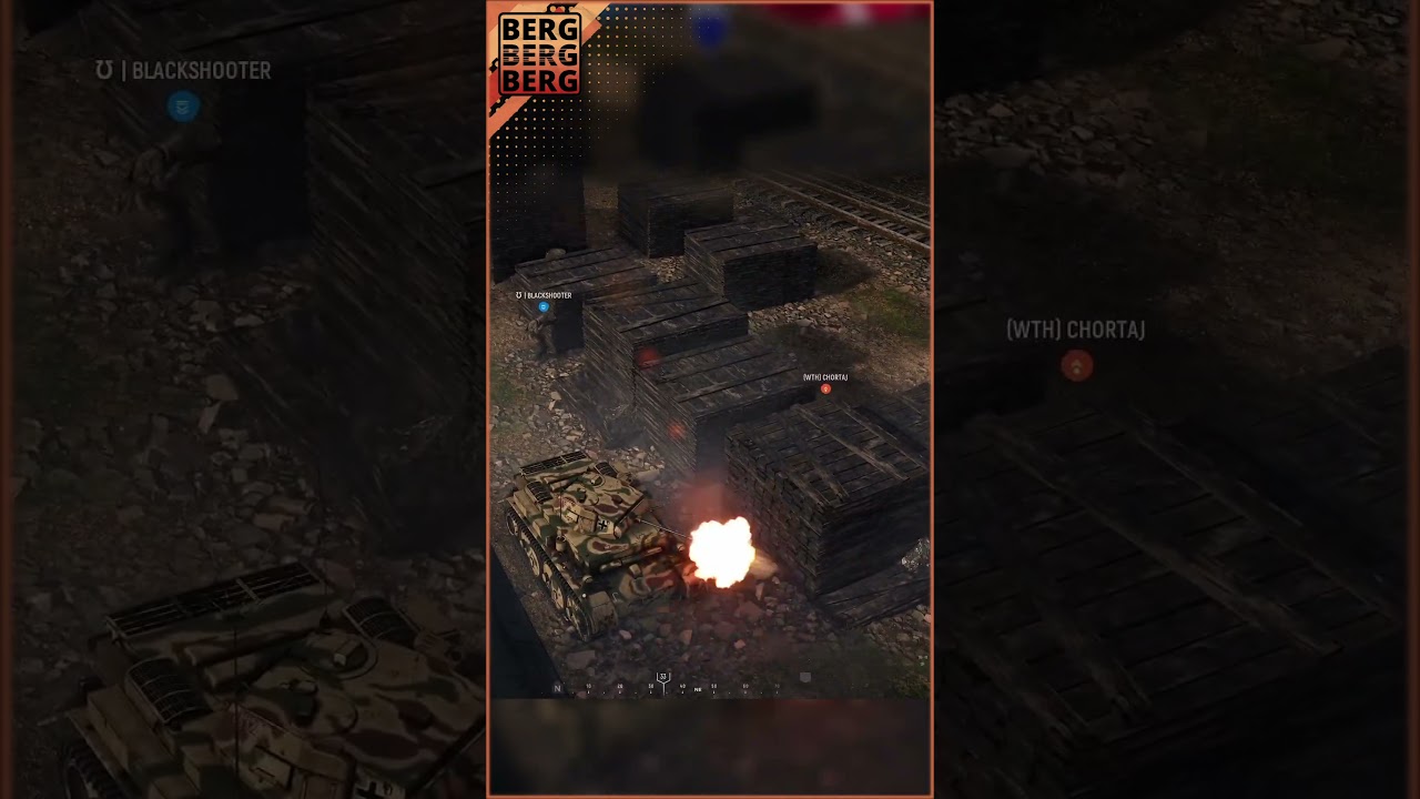 Stealth + Rockets = Tank Deleted? 💣 | HLL Competitive Short