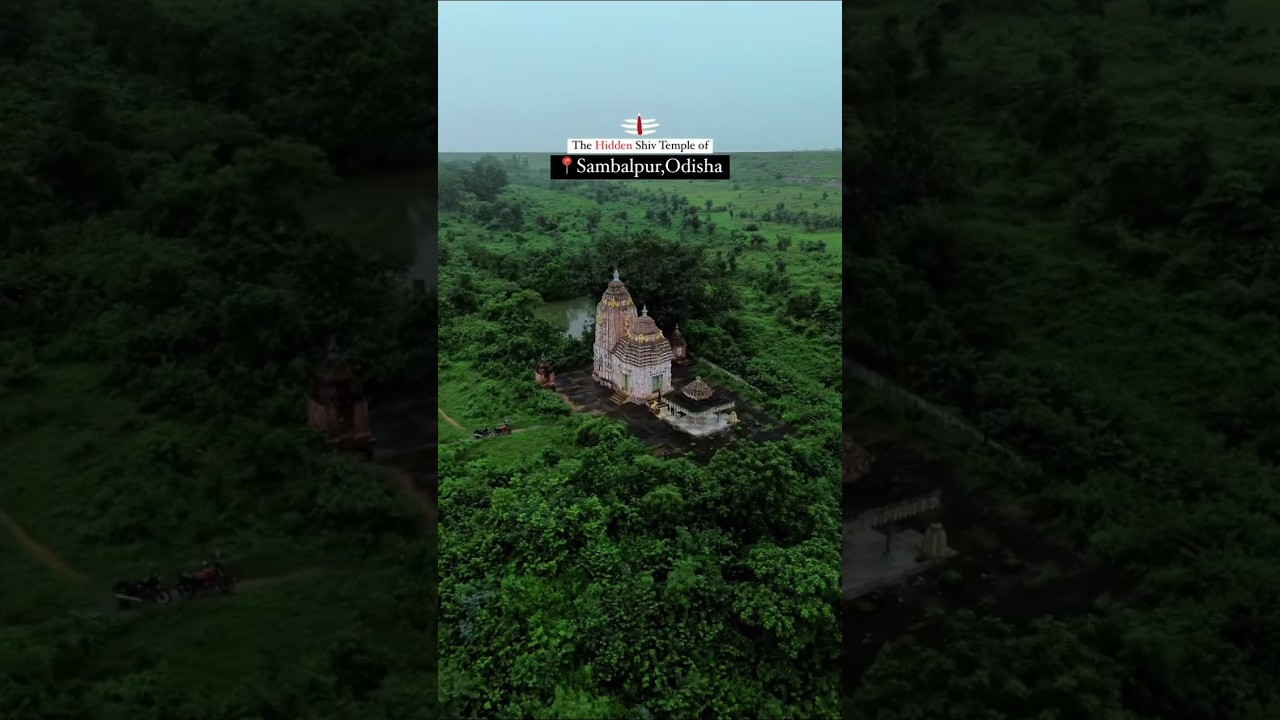 Shiva temple 🛕 Hidden Shiva temple 📍 Sambalpur, Odisha #shiva #temple #sambalpur #odisha #tour