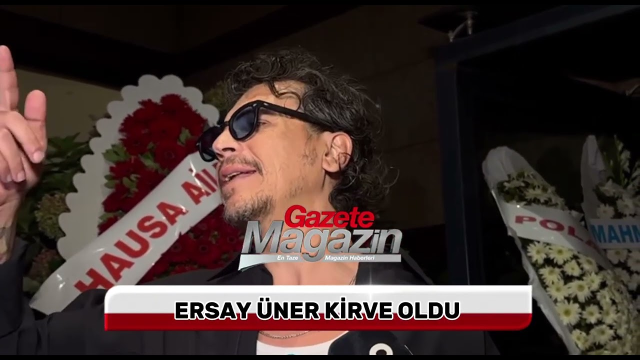 Ersay Üner Hasan Gözetlik'in oğlunun kirvesi oldu!