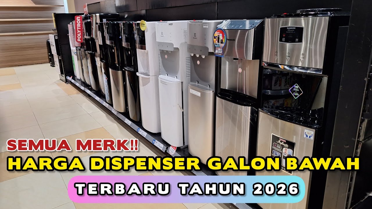 Review Harga Dispenser Galon Bawah Semua Merk Terbaru 2026‼️ Januari 2026