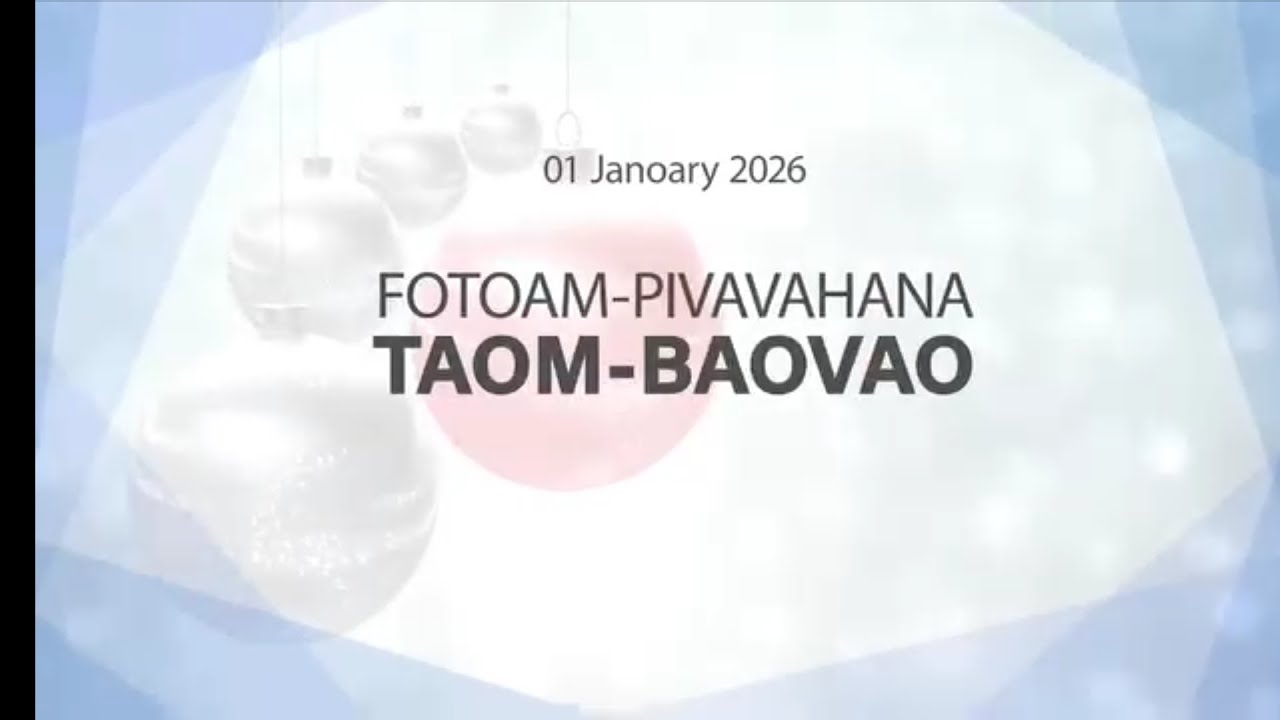 Fotoampivavahana FJKM Taombaovao 2026 Ambohipo Atsimo Culte FJM Official Worship Service ©FTV-AFiFaB