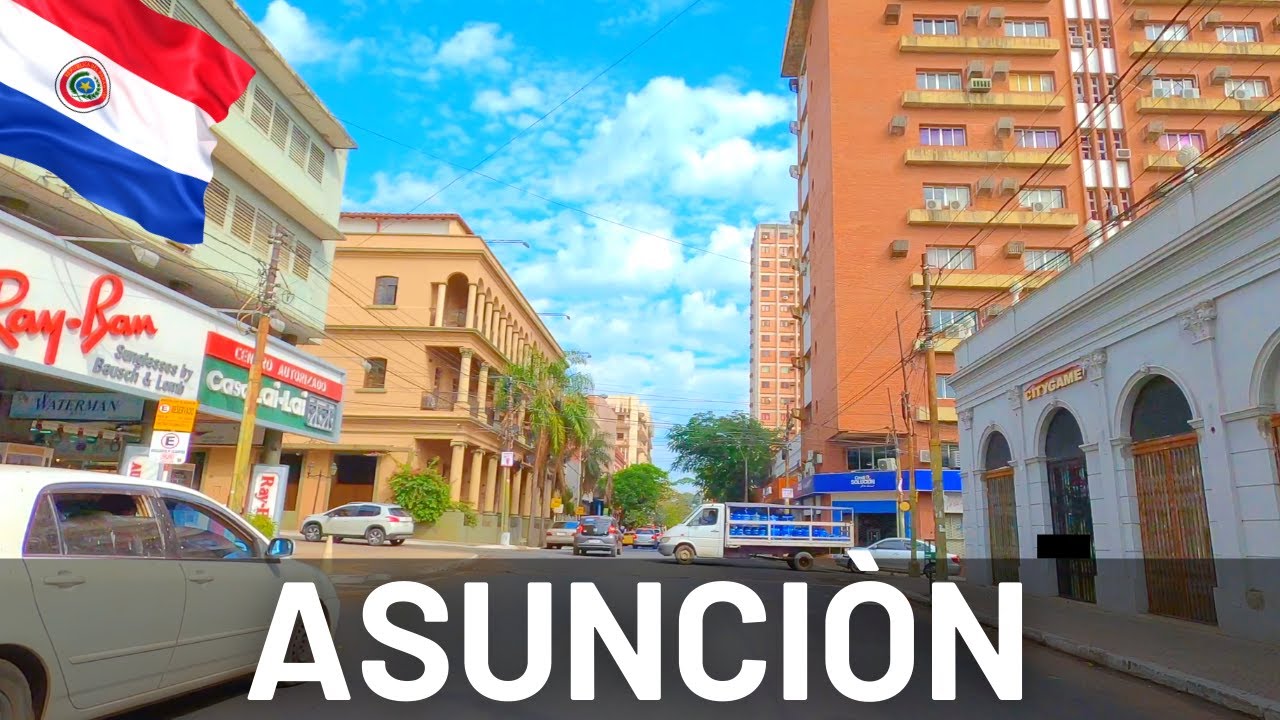ASUNCIÒN Video Tour Paraguay 🇵🇾 4K Driving Tour in Paraguay
