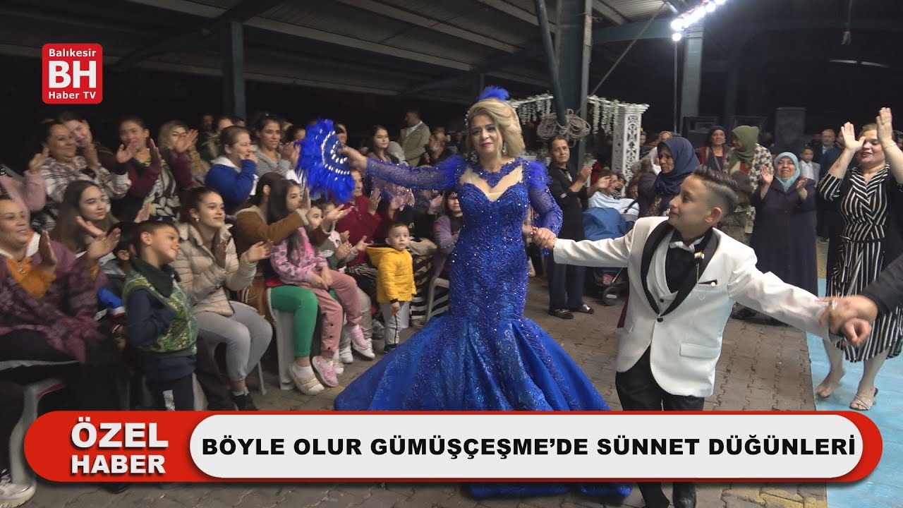 BÖYLE OLUR GÜMÜŞÇEŞME’DE SÜNNET DÜĞÜNLERİ