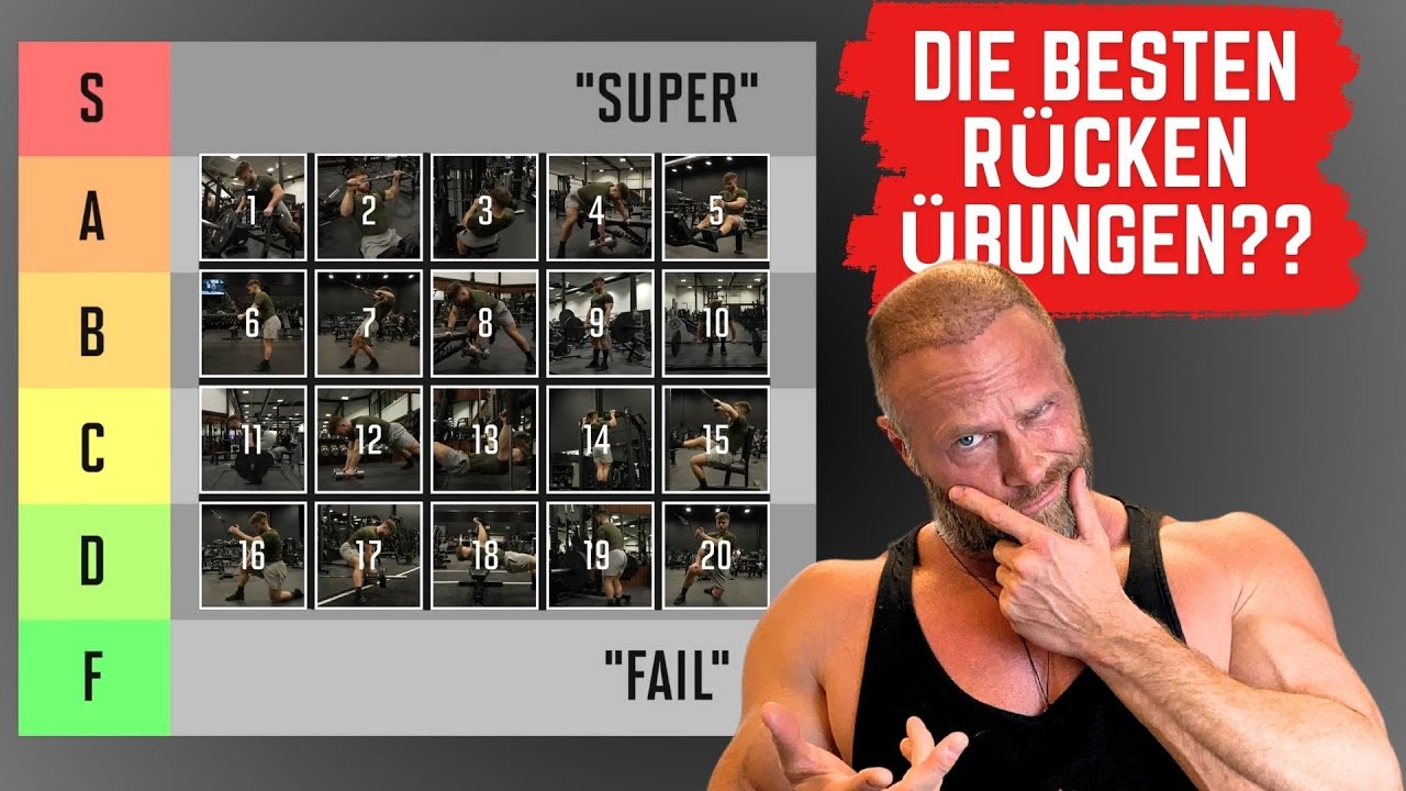 JEFF NIPPARD´s Top Rücken Übungen Ranking! Wirklich die besten Übungen?
