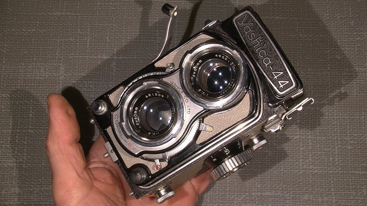 Repair the shutter in Yashica-44  f=60mm 1 3:5