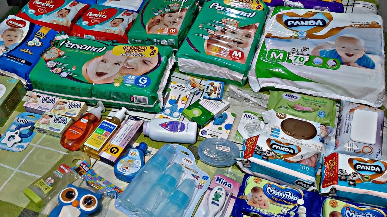 ENXOVAL DE HIGIENE DO BEBÊ