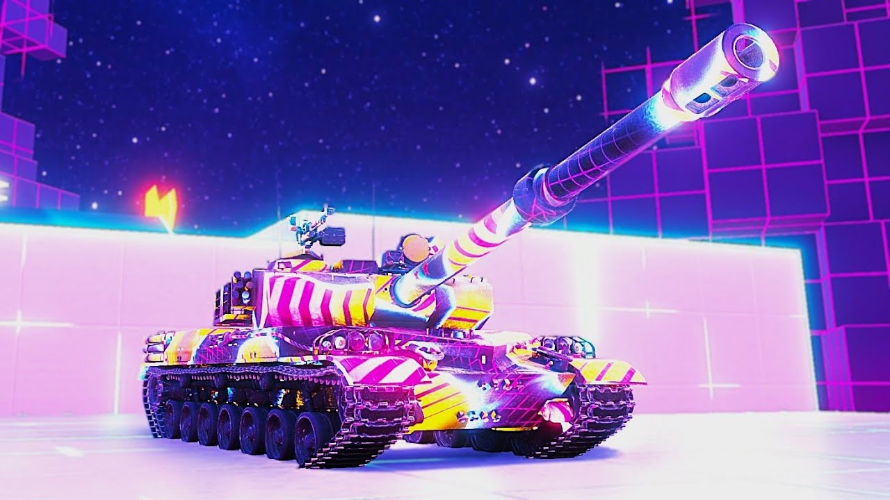Wot - Neon Dash - BZ 75 - Rockets x Boost - 1st place
