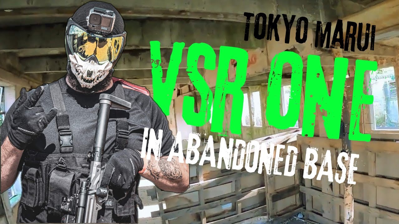 VSR ONE in ABANDONED BASE (Gunman Airsoft Tuddenham)