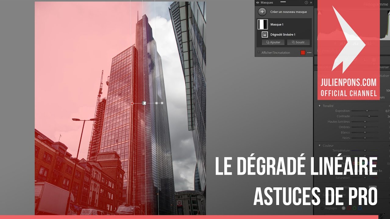 Lightroom : Astuces de pro pour le dégradé linéaire