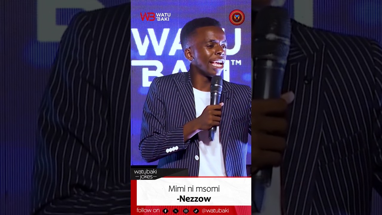NEZZOW😂😂|MSOMI WA UBOIZINI😂|WATUBAKI #watubaki #standupcomedy #ayo #clamvevo #dunia #sns