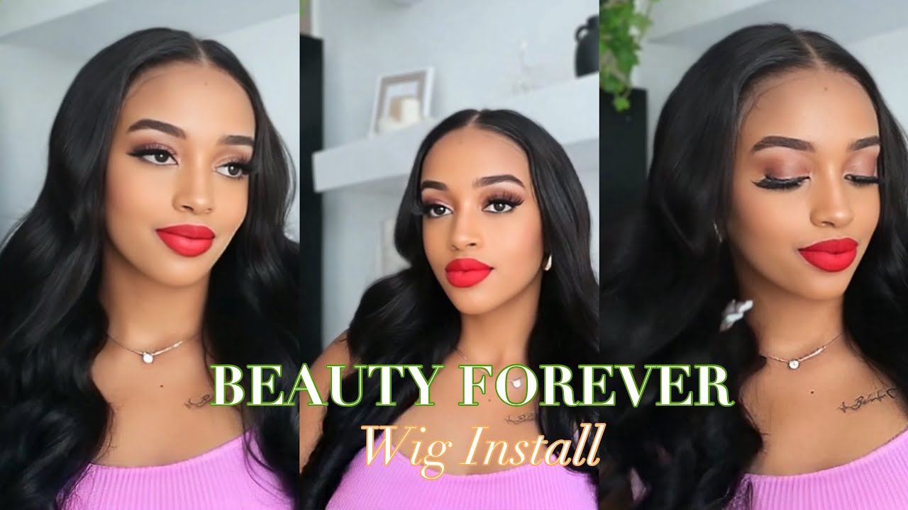 Beginner Approved! Gorgeous Pre-Everything Body Wave Wig Ft. Beautyforever Hair