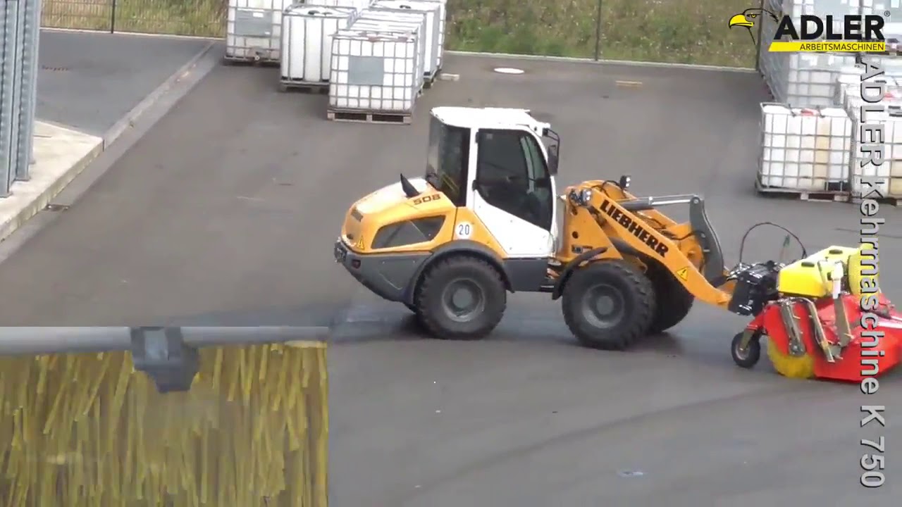 Adler K750 KEHRMASCHINE Radlader Teleskoplader Traktor