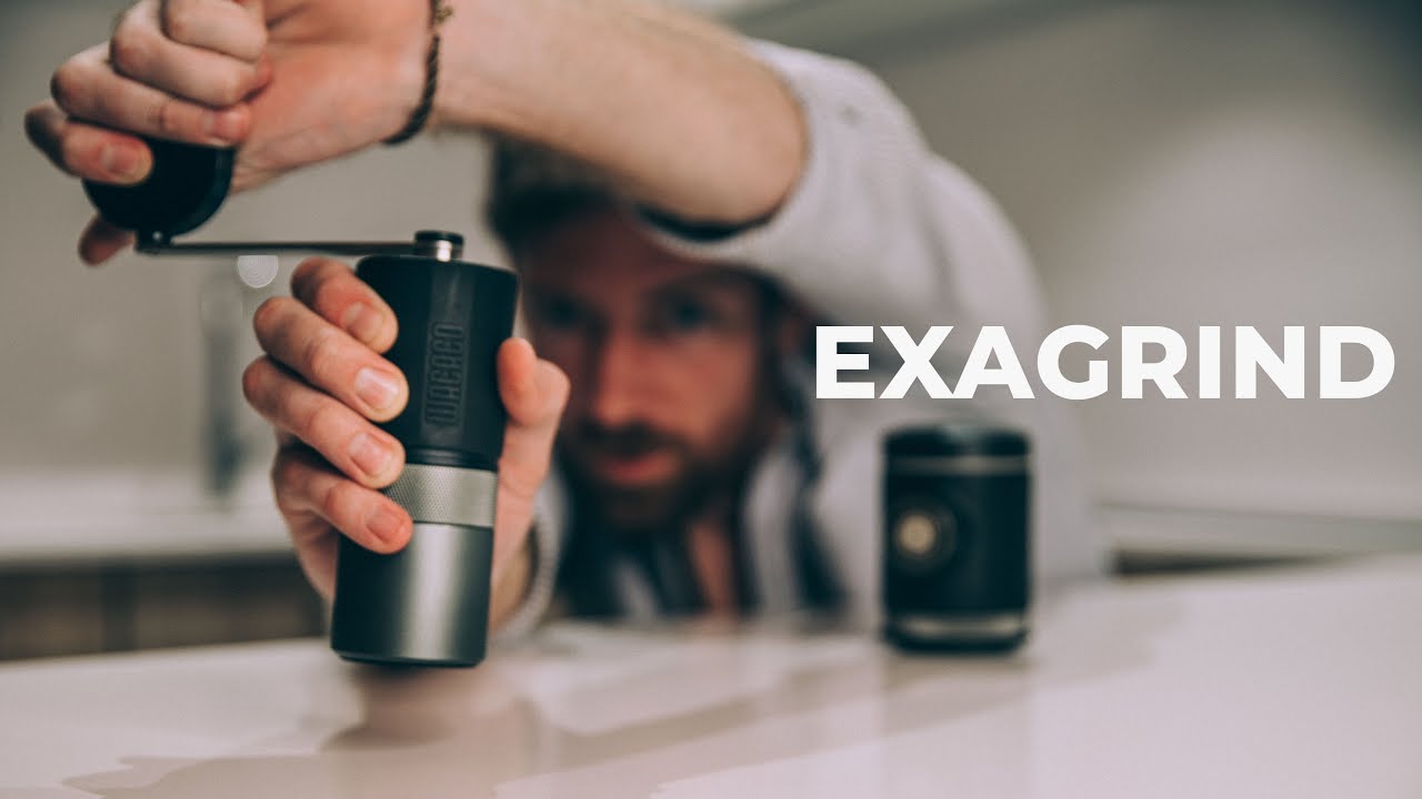The Wacaco EXAGRIND – HAND GRIND Your Espresso (Picopresso)