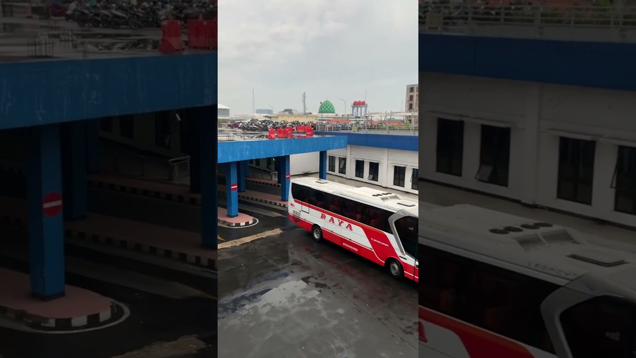 Bus RAYA di Terminal Tirtonandi Solo