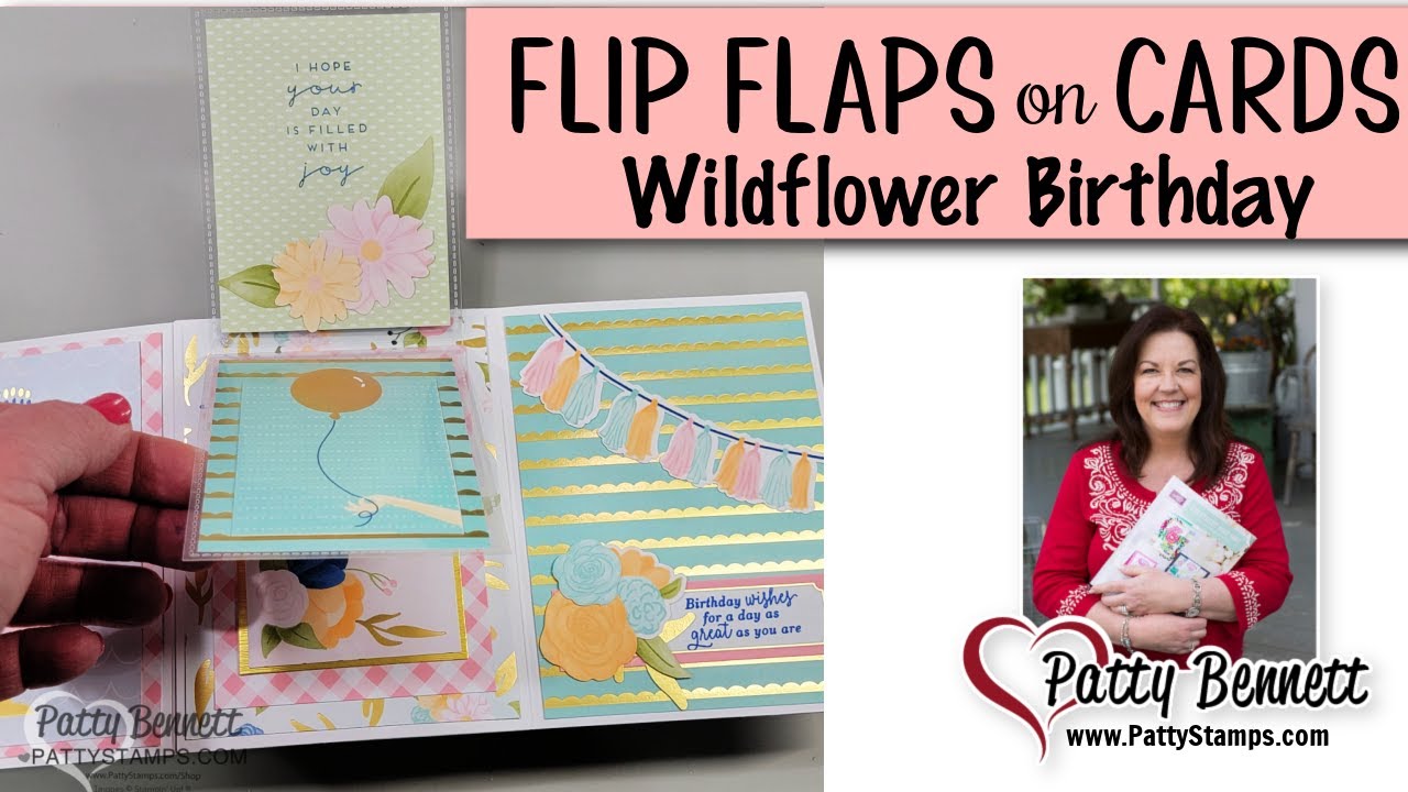How to Use Flip Flaps to make an Amazing Birthday Card