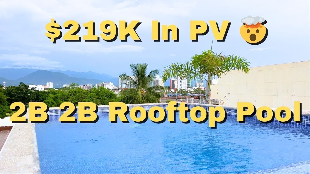 What $219K Gets You in Puerto Vallarta 🇲🇽 | Modern 2 Bed Condo Tour