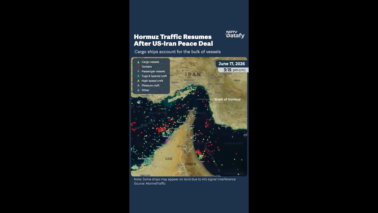 Hormuz News | Ship Traffic Starts Trickling in Strait of Hormuz