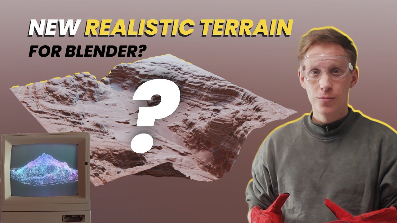 New Realistic Terrain Library for Blender | Foundations of the Earth