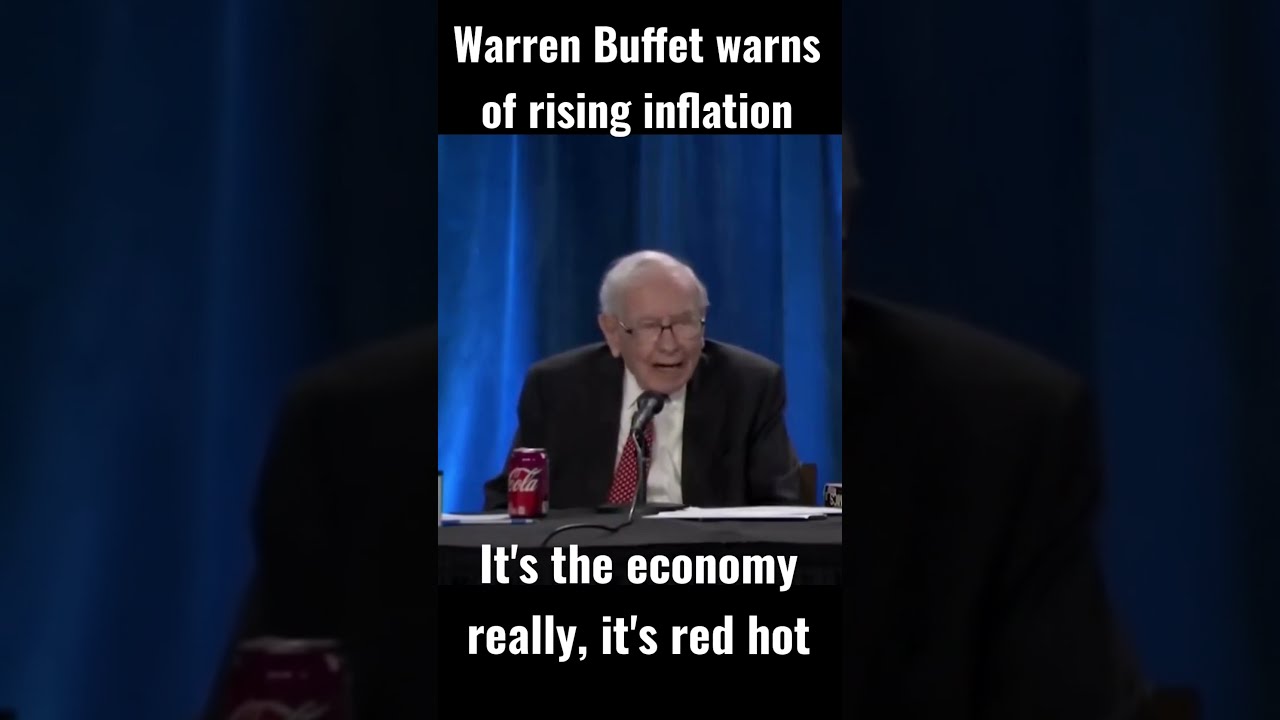Warren Buffet's Inflation Warning! #shorts