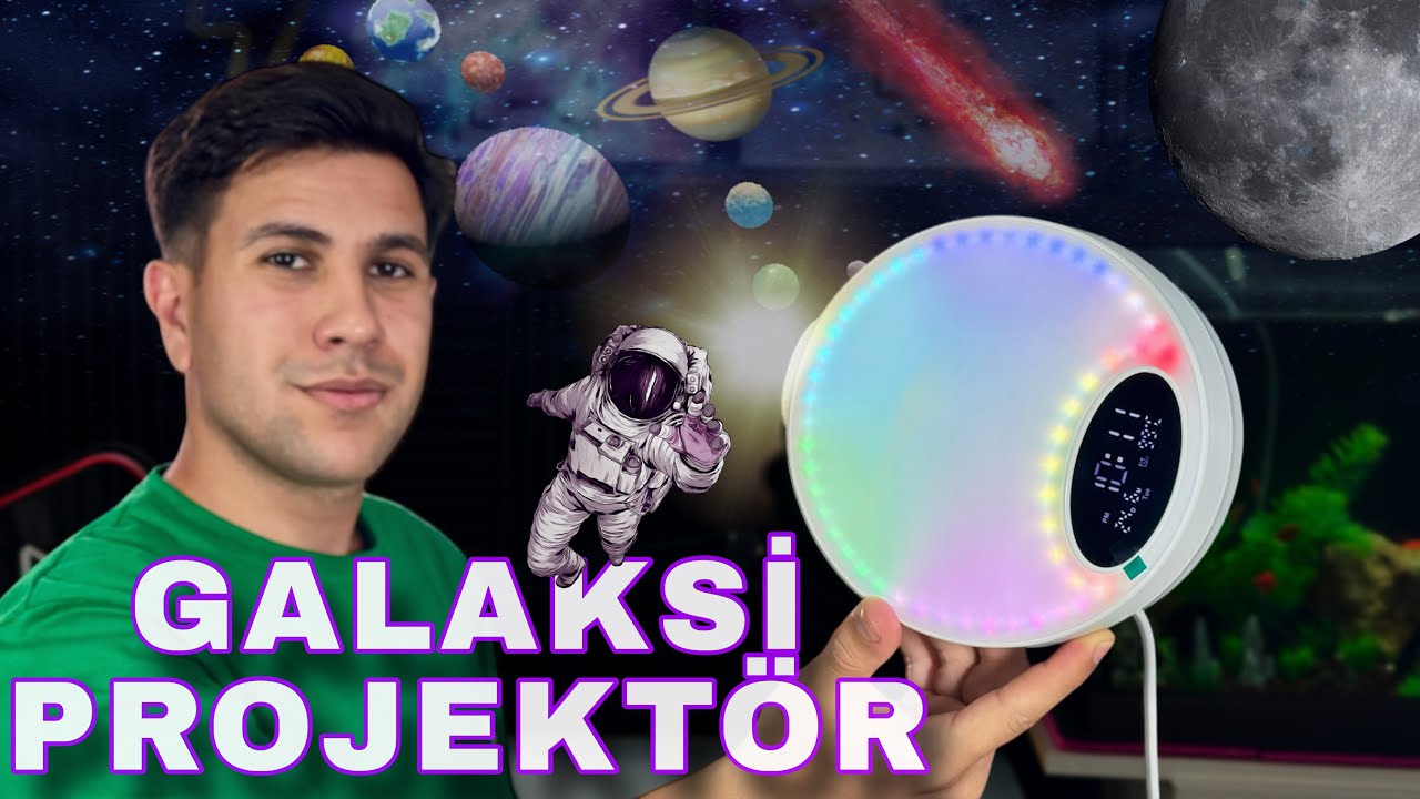 EVİ GALAKSİYE ÇEVİREN PROJEKTÖR ! Çok Fonksiyonel Olmuş