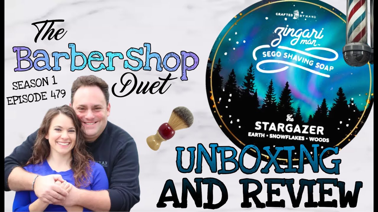 The Barbershop Duet - The Stargazer Shave Soap by Zingari Man - Unboxing and Review