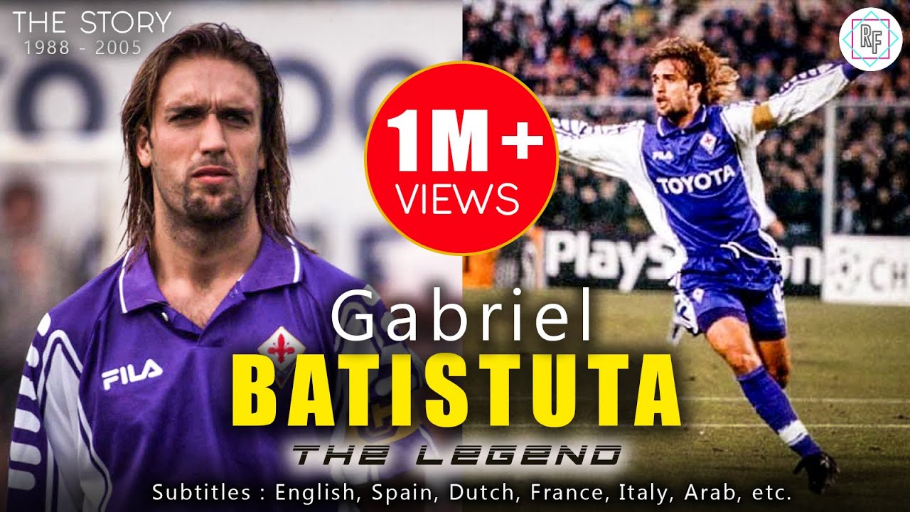 SEBERAPA TAJAM GABRIEL BATISTUTA ? (Fiorentina, As Roma, Argentina)