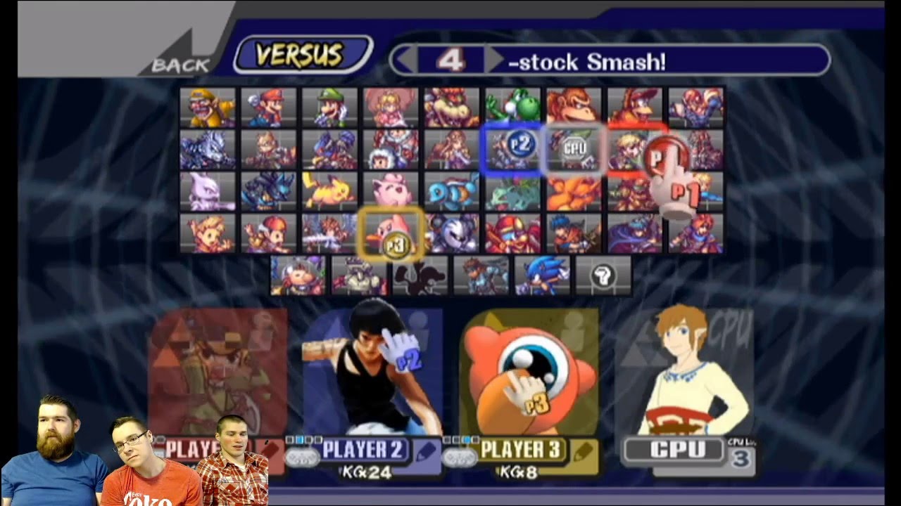 Super Smash Bros. Brawl Project M Patt Edition .05 - 3DS / Wii U characters and more