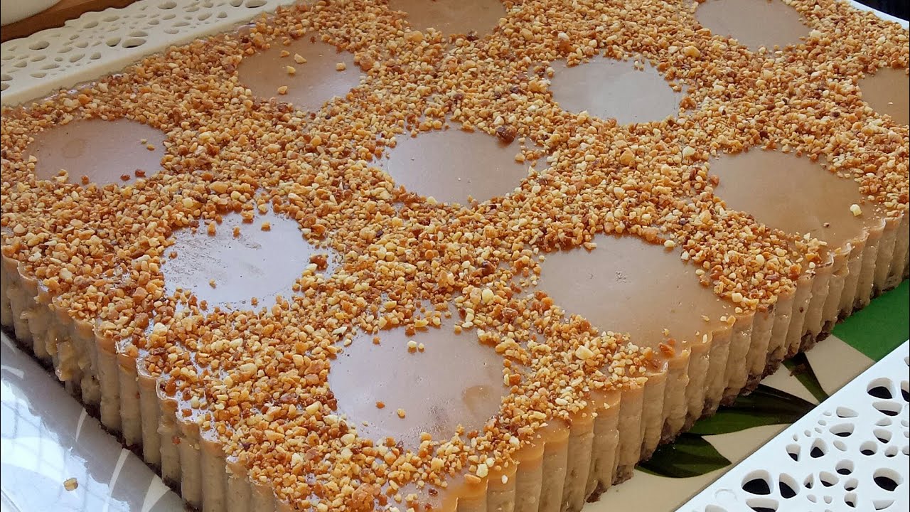 الكيكة الروعة العجيبة التي اثارت ضجة في اذاعة ميدراديو فعلا تستاهل  طورطة بالكراميل طعم ولا اروع