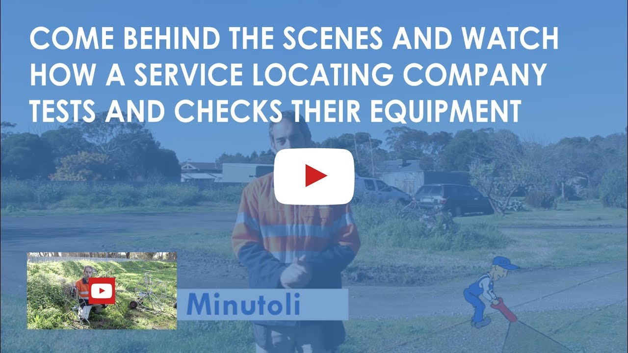 Come behind the scenes and watch how a service locating company tests and checks their equipment.