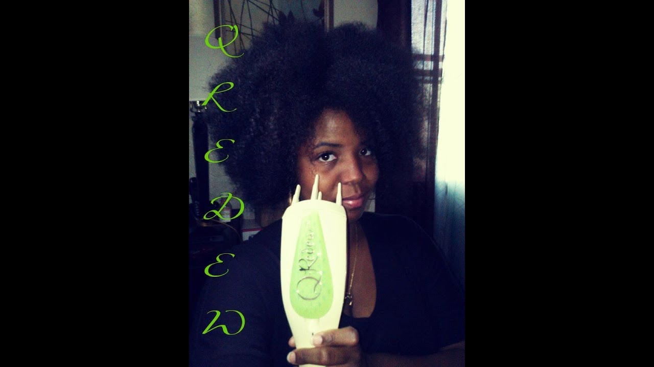 Q-Redew on Natural Hair | Q-Redew Handheld Hair Steamer