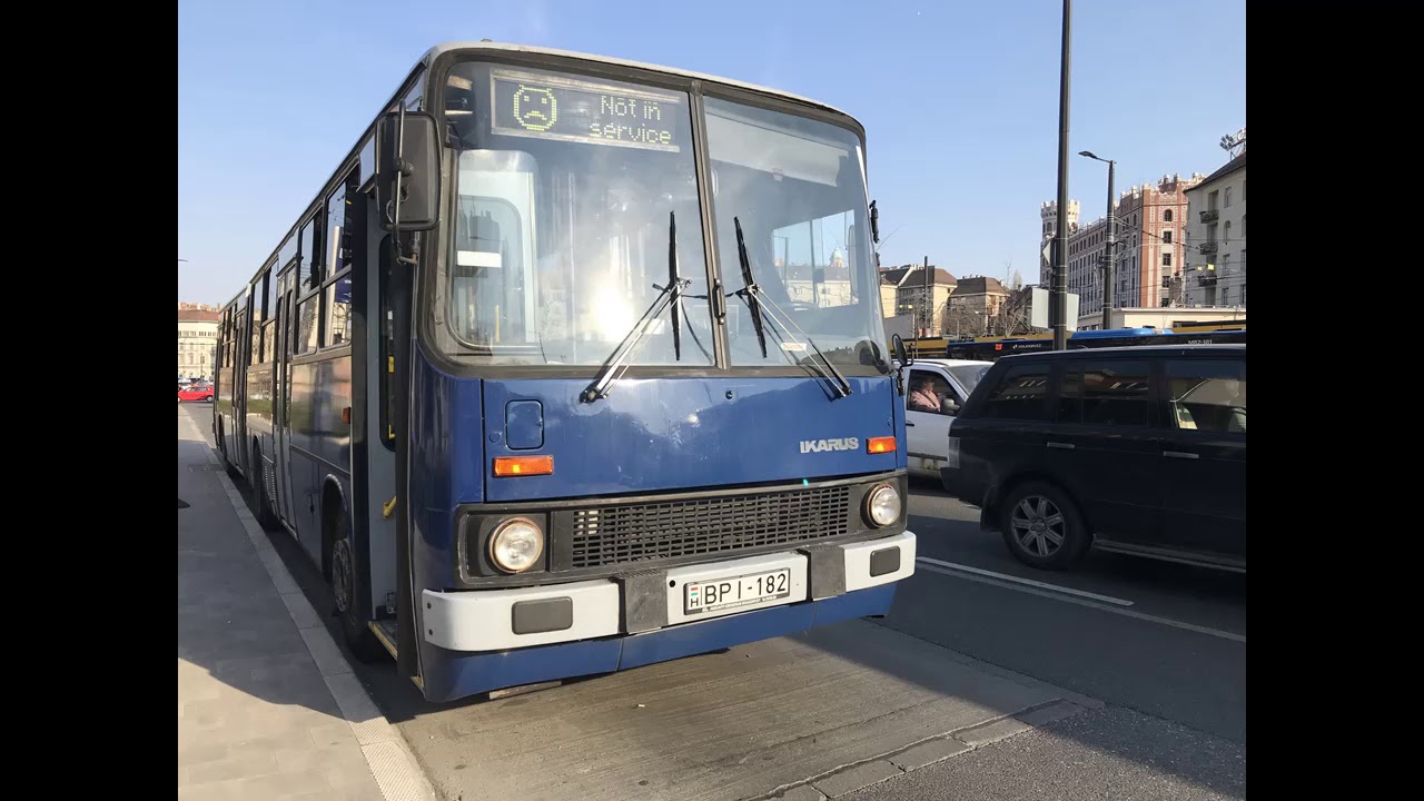 Ikarus 280.40A - BPI-182 - hangfelvétel