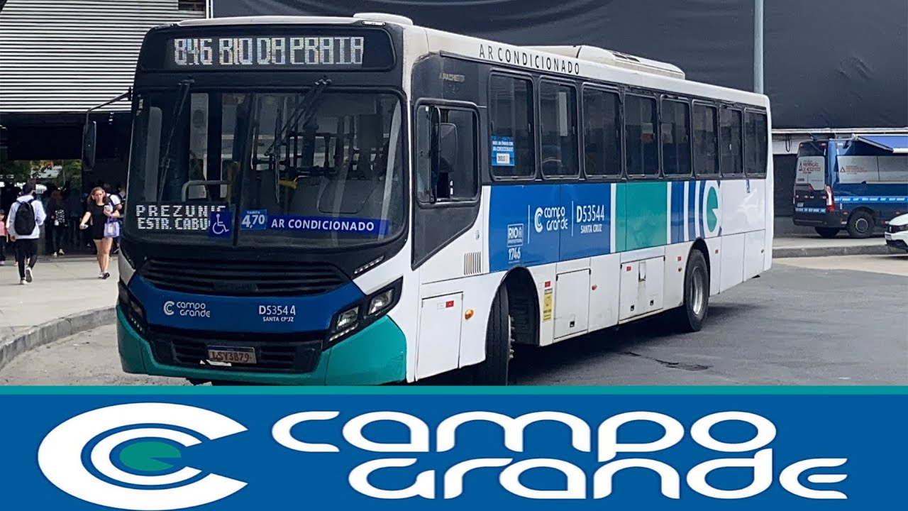 Transportes Campo Grande - Ônibus “novos” e mal conservados no RJ - Fui Conferir #44