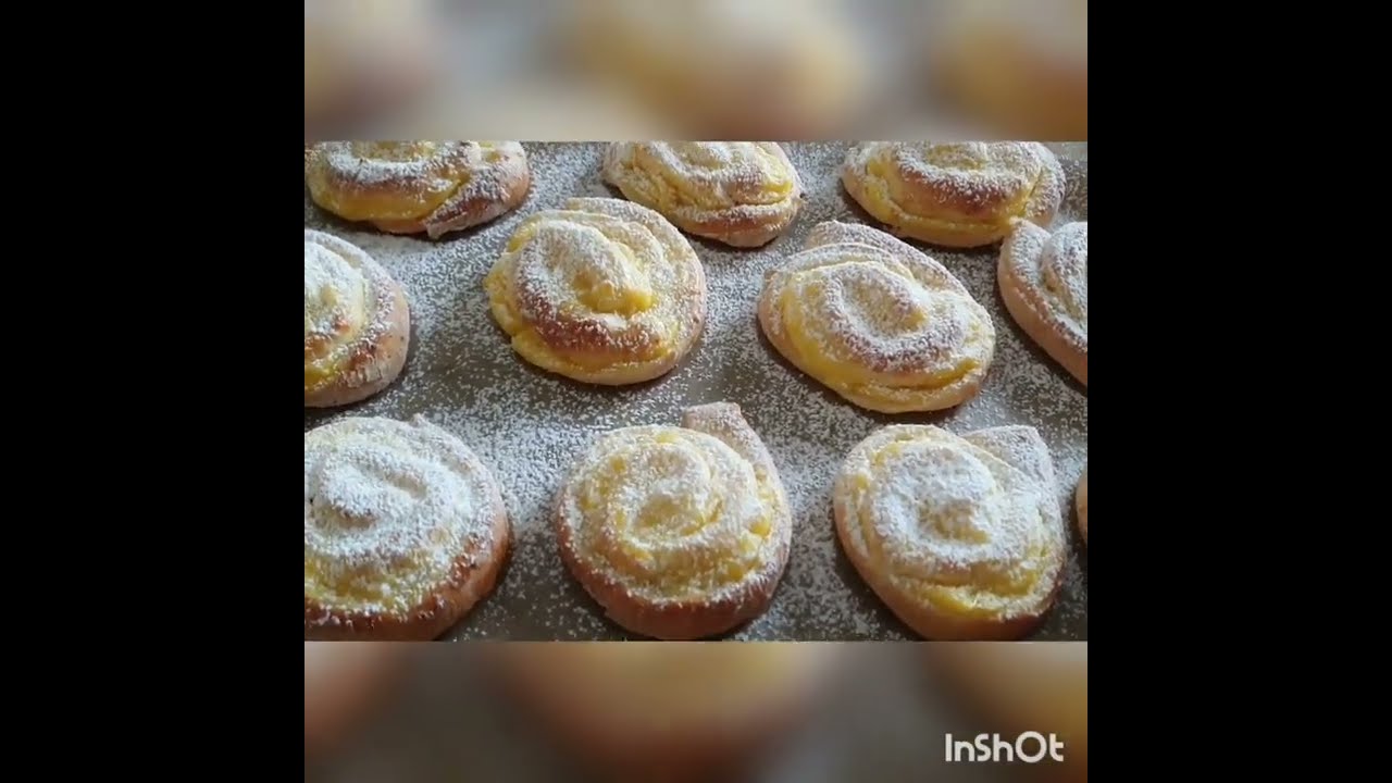 leckere Puddingschnecken, luftig und locker, mit Rezept