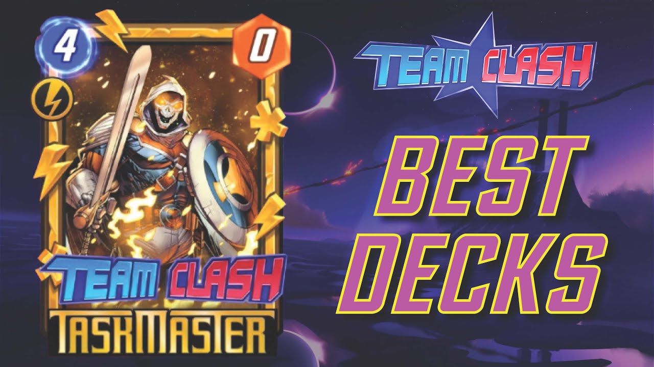 The BEST DECKS for TEAM CLASH in Marvel Snap!
