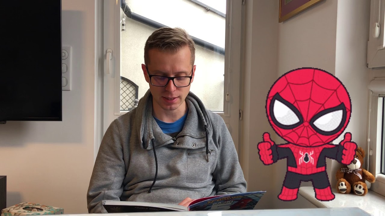 Czytajkowo - Historia Spider-Mana - Marvel - Bajki 5 minut przed snem - Czytanie bajek dla dzieci