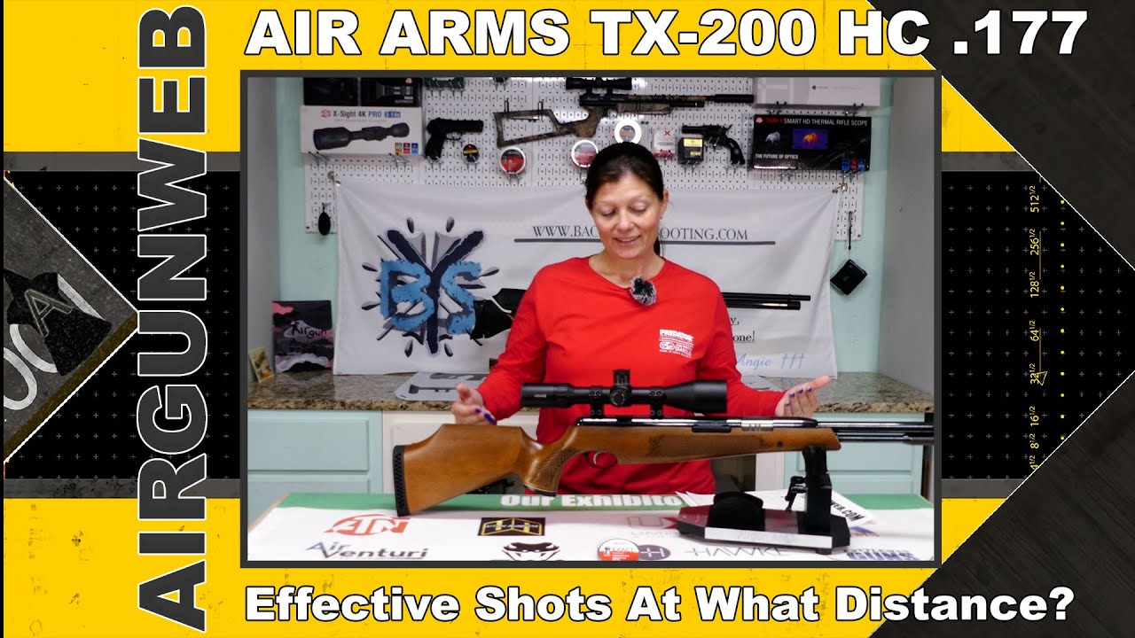 AIR ARMS TX-200 HC — на какой дистанции эффективные выстрелы?