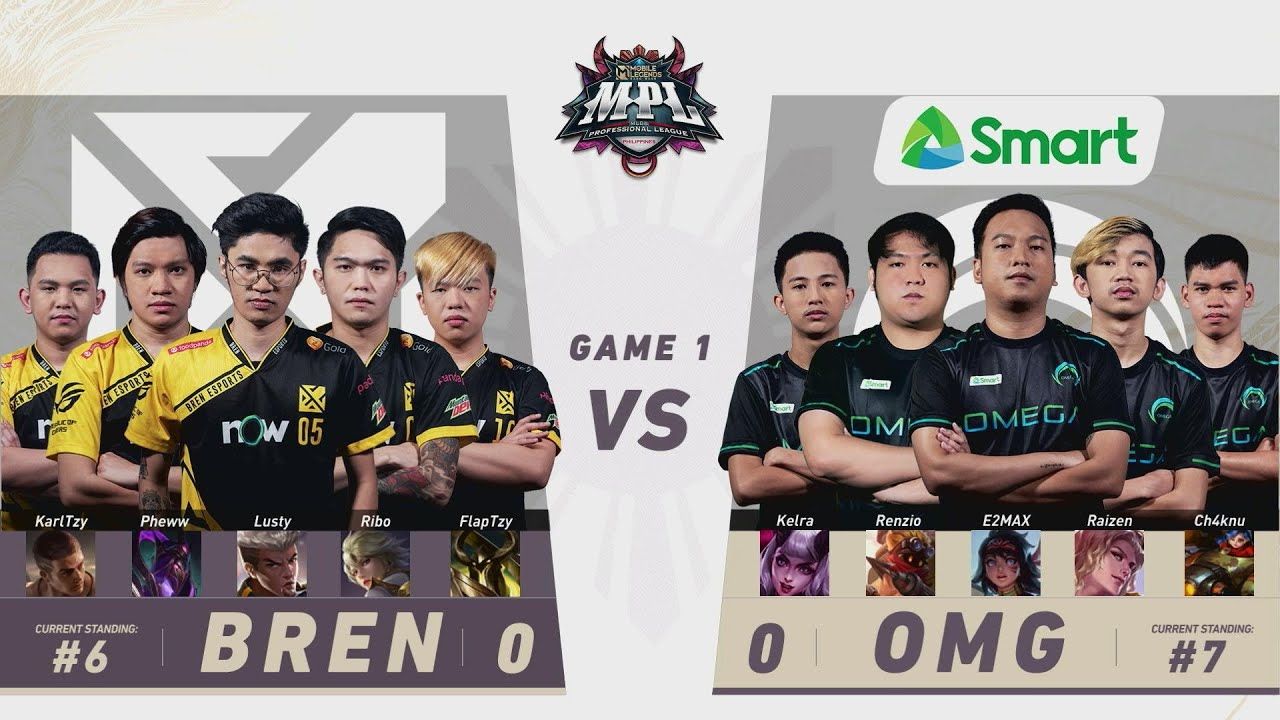 MPL-PH S8 W6D3 BREN VS OMG Game 1