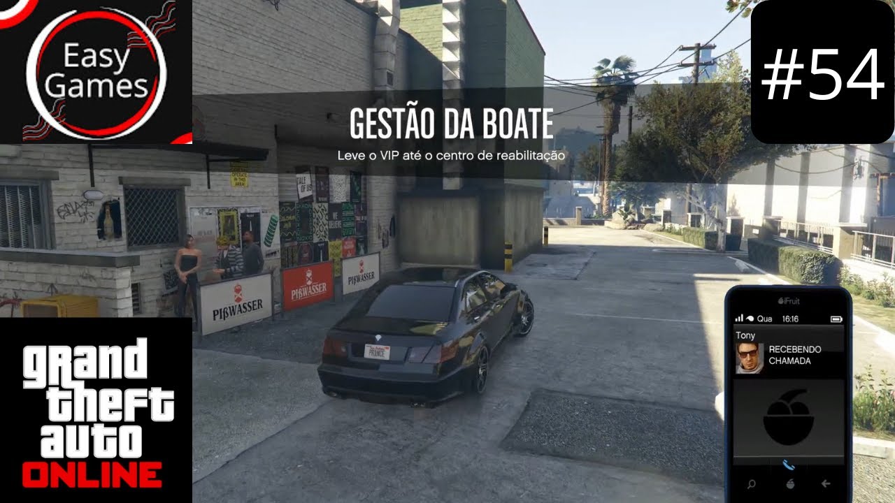 GTA 5 ONLINE - #54 - MANTENDO A BOATE EM ORDEM NA REGIÃO DE LOS SANTOS - PLAYSTATION - MODO ONLINE