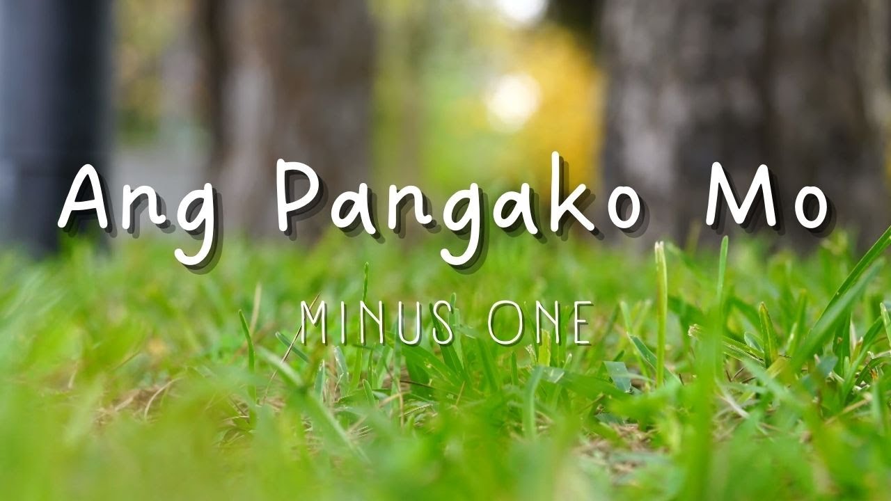Ang Pangako Mo (KDR) Minus One