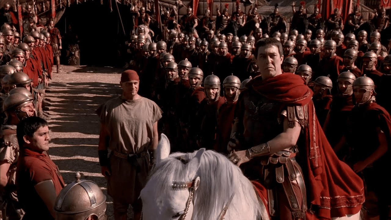 "Titus Pullo is with me! And you? Are you with me?" Julius Caesar | Rome(TV)
