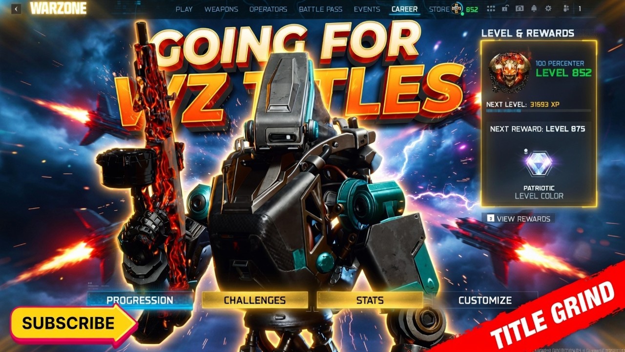 🔴 BO7 LIVE – Going for Warzone Titles!