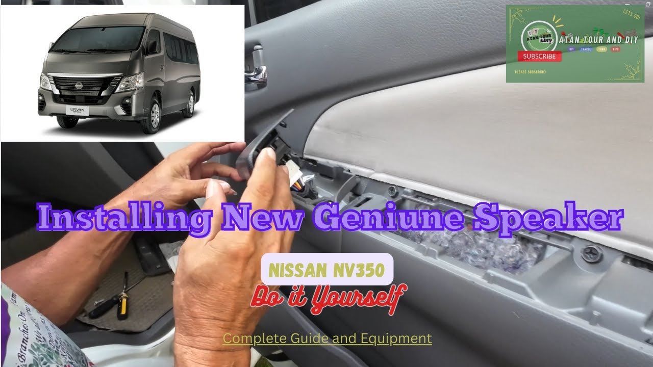How install Nissan Nv350 Easy Fix Speaker