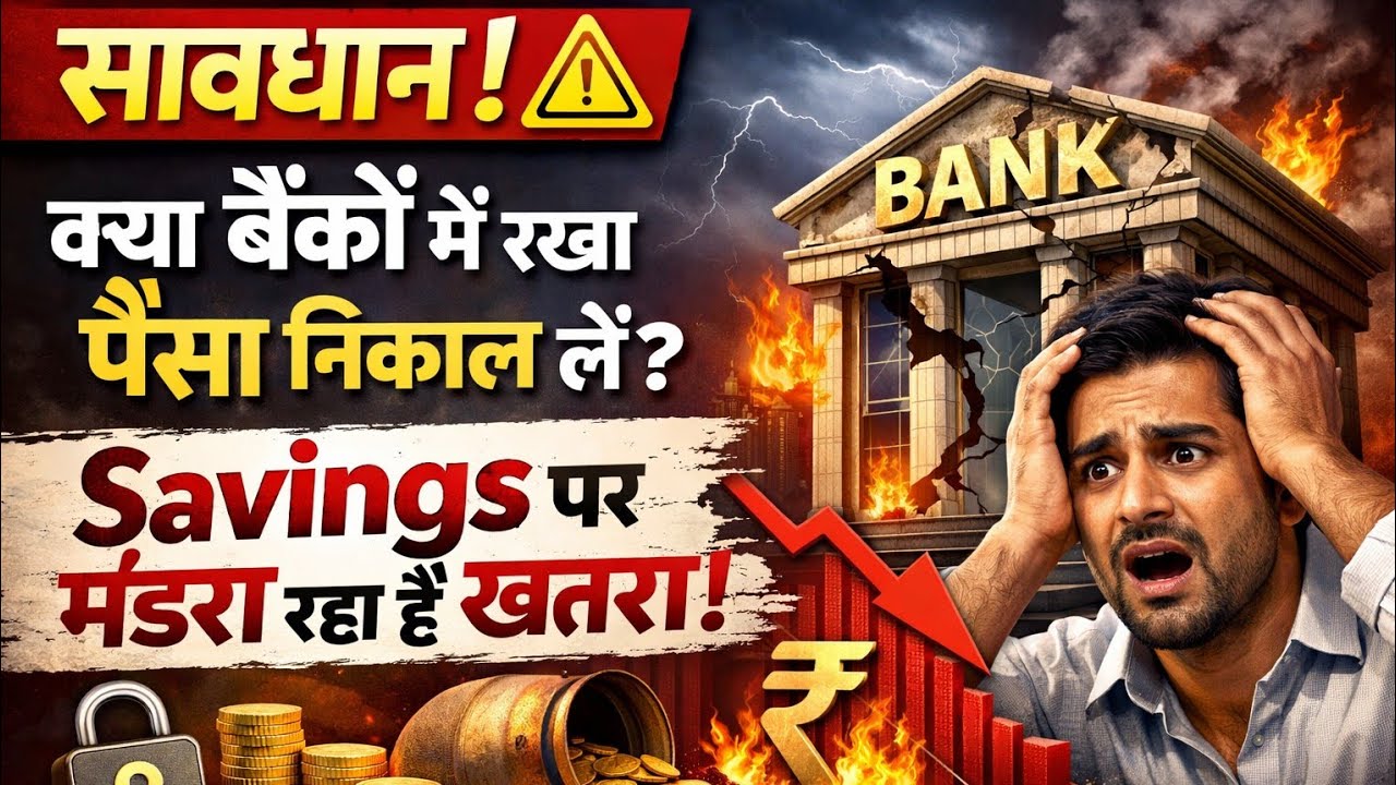 चेतावनी ⚠️ बैंकिंग सिस्टम में बड़ा विस्फोट? जनता के पैसों पर संकट! Bhavishya Malika 2026।