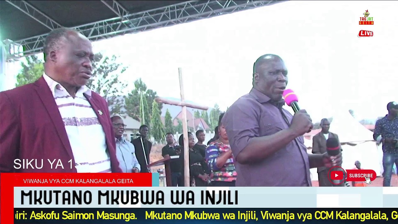 MKUTANO MKUBWA WA INJILI  KUTOKA KANISA LA TAG - JRT, GEITA MJINI TAREHE 11.08.2023.