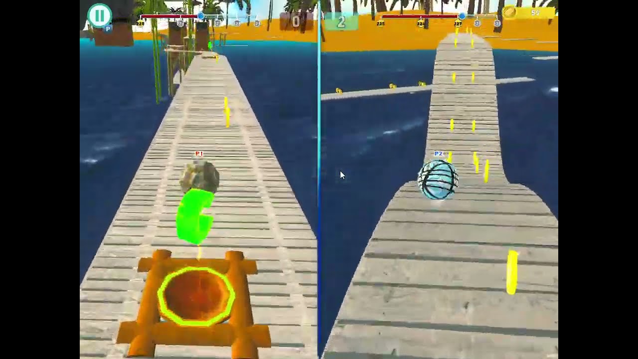 Rolling Balls Sea Race 🕹️ | ROLLING | BALLS | GAMING