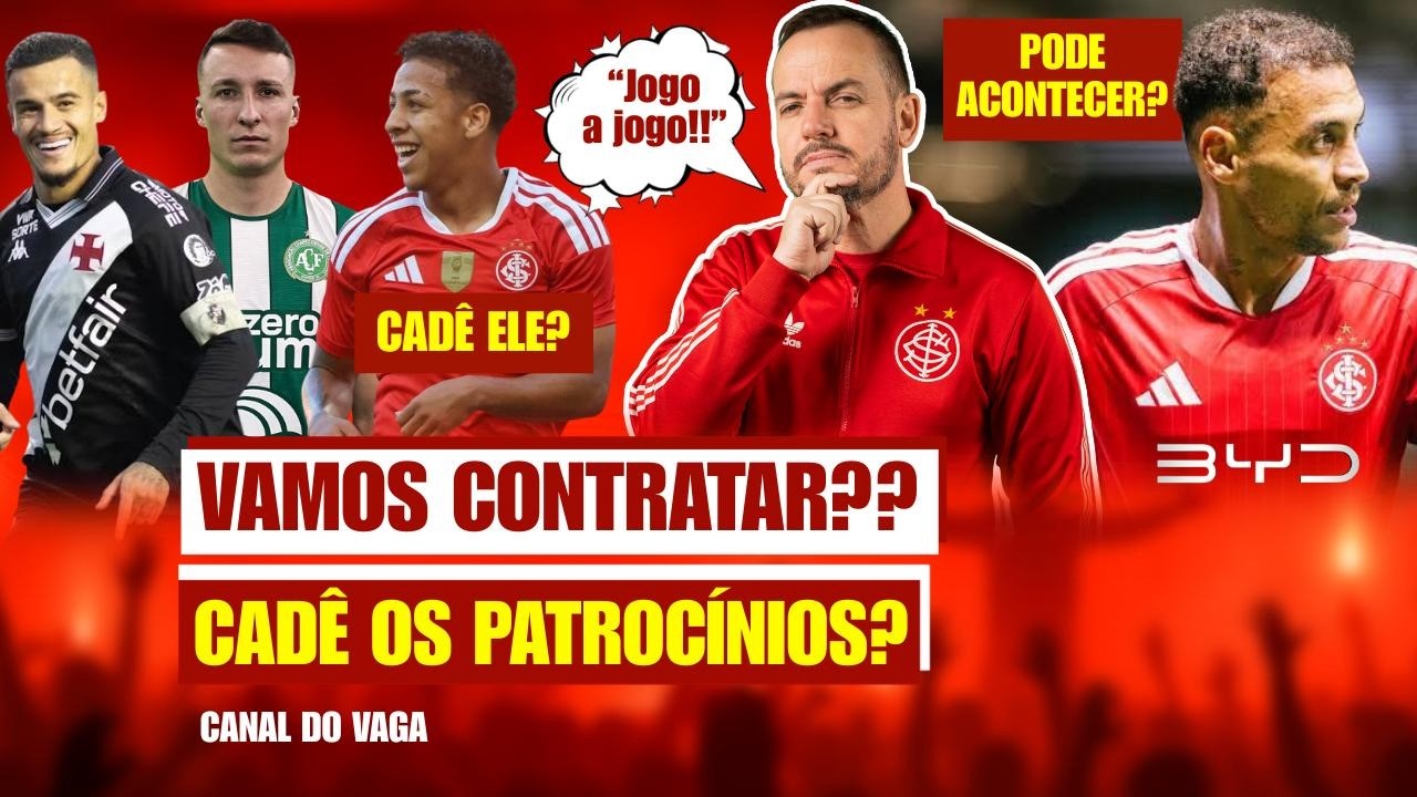 ZAGUEIRO DA CHAPE? COUTINHO? BYD NO INTER? SAF? E OS REFOR&Ccedil;OS? | TU PERGUNTOU E VAGA FOI DESCOBRIR!