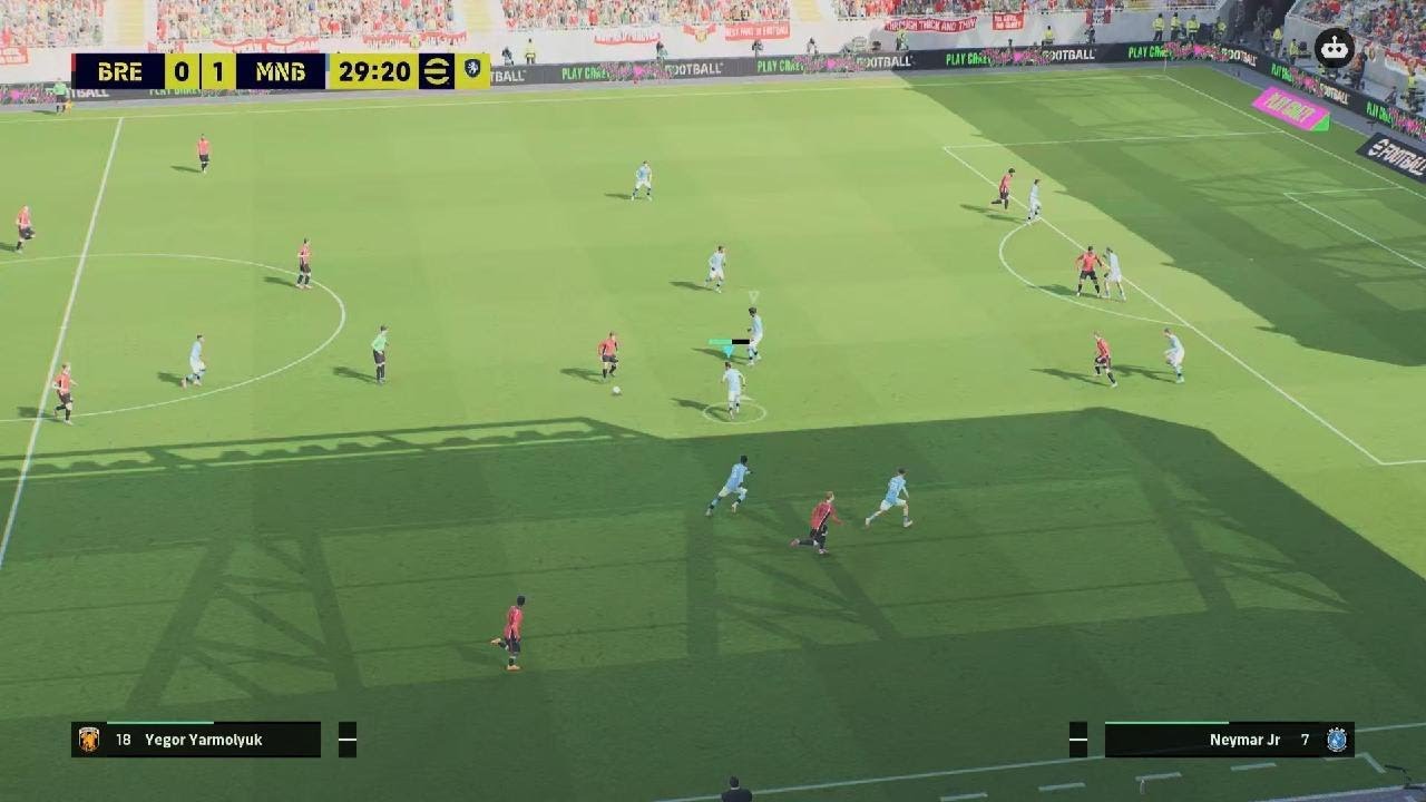 Manchester United boss around Brentford PES 26