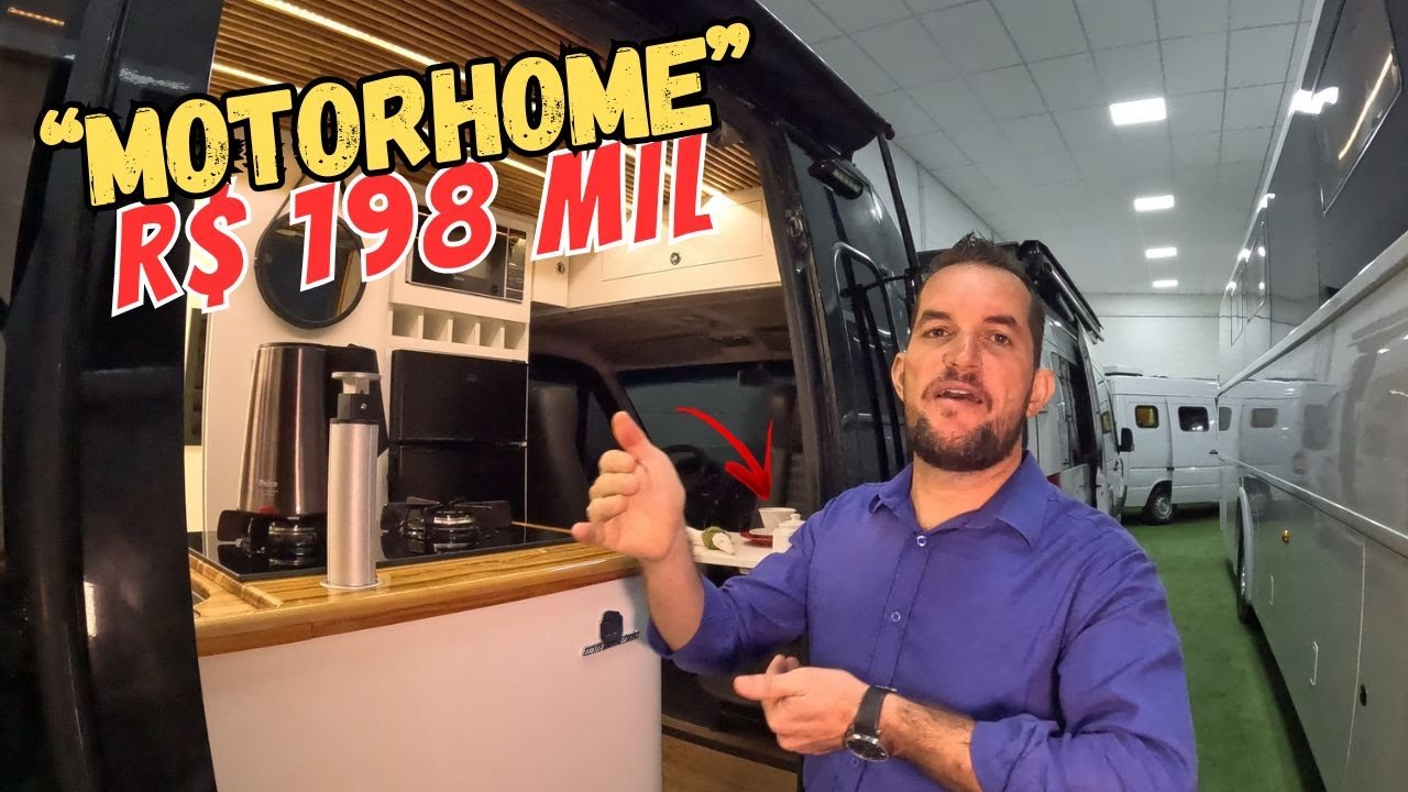 (VENDIDO) Motorhome Barato, com a Menor Manutenção do BRASIL